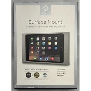 Iport Surface Mount For iPad Air‎ 2/ 1 Pro 9.7", SM AIR 1/2 Silver Bezel, NEW